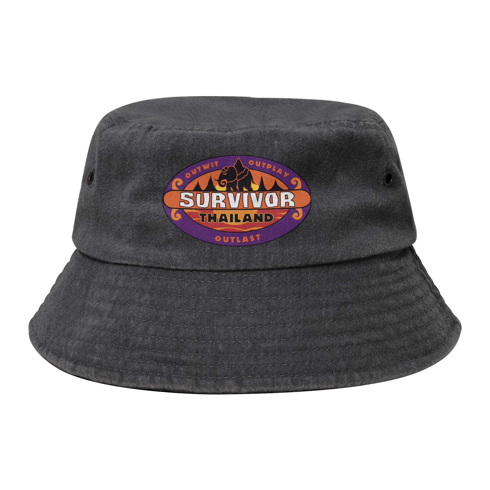 Outdoor Adventure Show - Kapelusz typu bucket hat z motywem