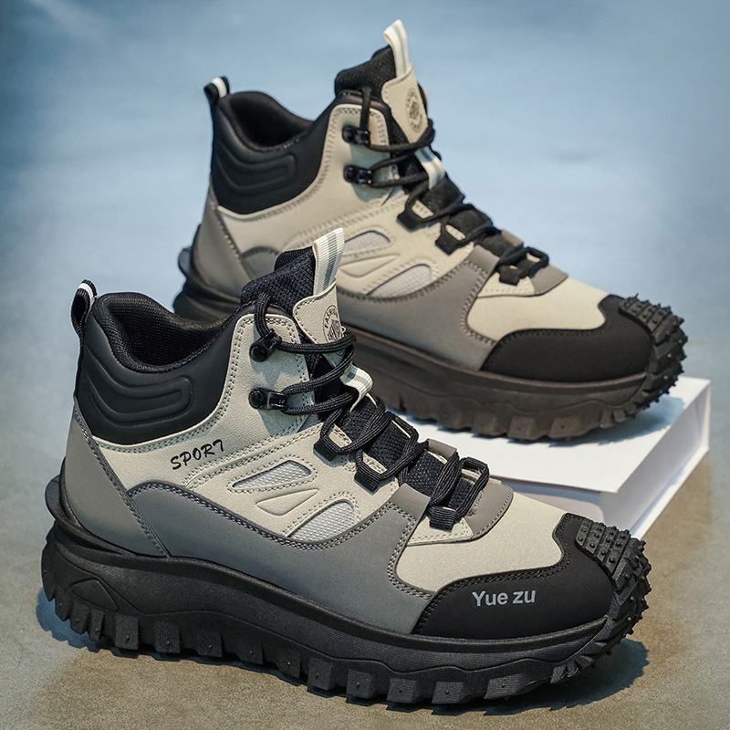 Outdoor Adventure Travel - Męskie buty za kostkę, wygodna i