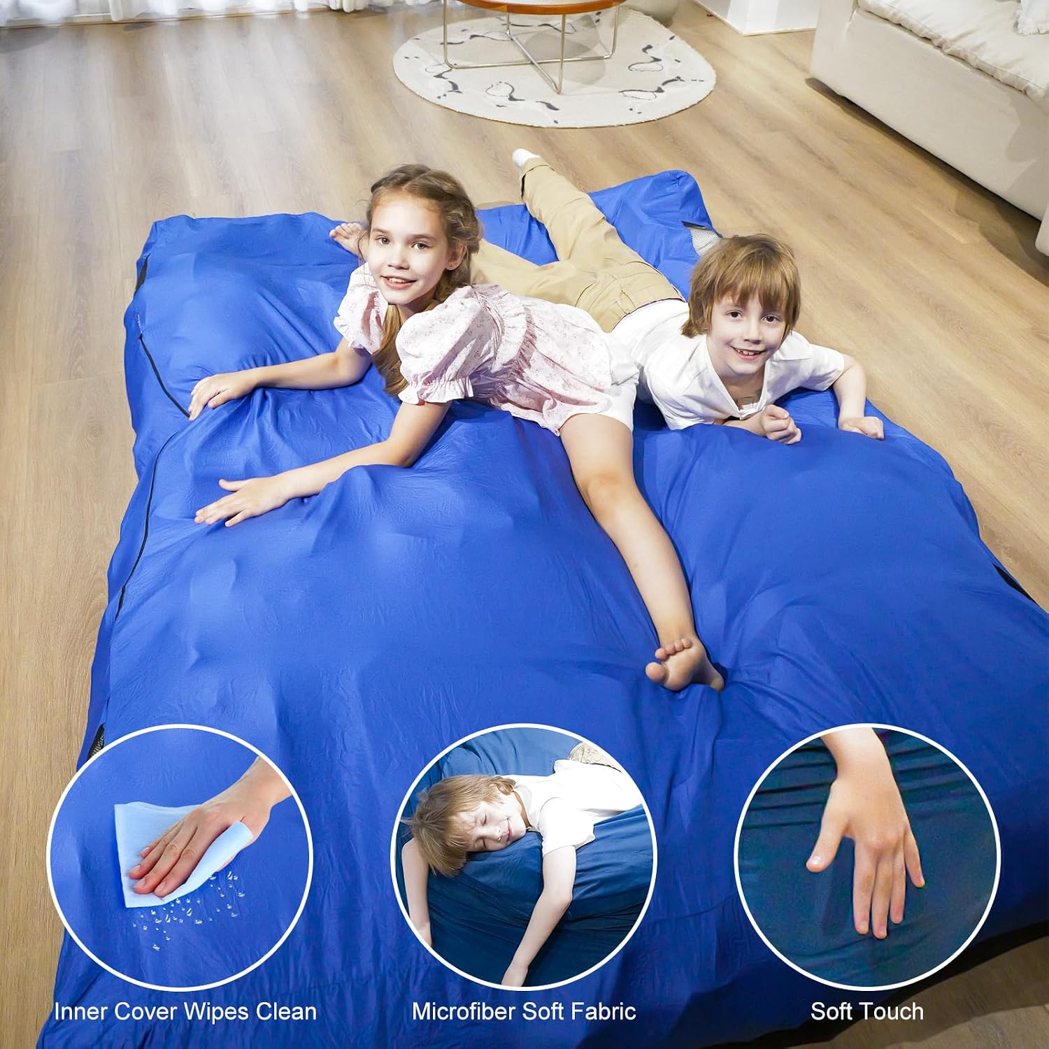Pufa typu bean bag i mata sens – Crash Pad Folding recenzja i cena