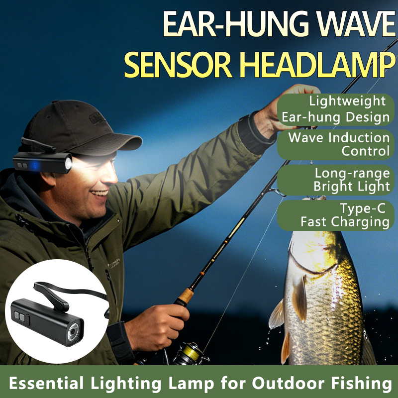 Latarka czołowa z klipsem na u – Headlamp Waterproof Rechargeable recenzja i cena