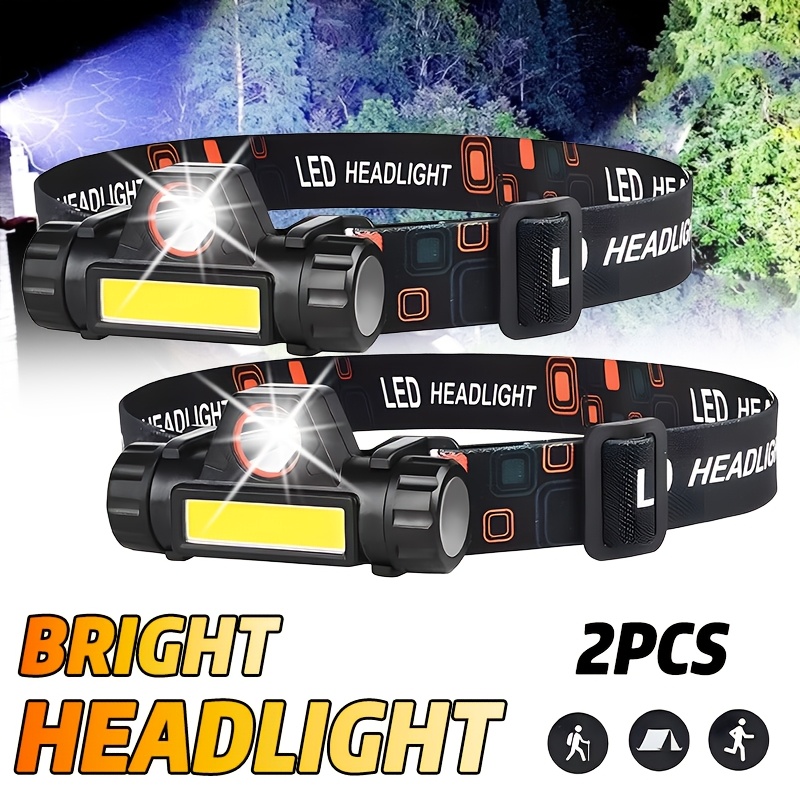 Akumulatorowa latarka czołowa  – Headlamp Waterproof Rechargeable recenzja i cena